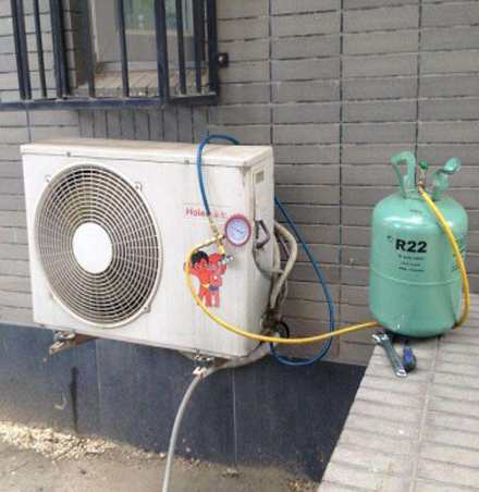 兴安空调加氟
